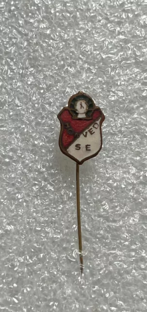 Rare Vintage pin badge HUNGARY HONVED BUDAPEST Football Club enamel