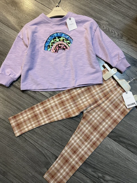 Next girls jumper and leggings outfit bundle age 2-3 BNWT