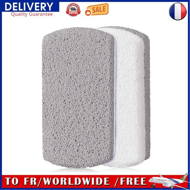 Foot Plate File Pumice Stone Dead Skin Peeling Smooth Foot Pedicure (Grey)
