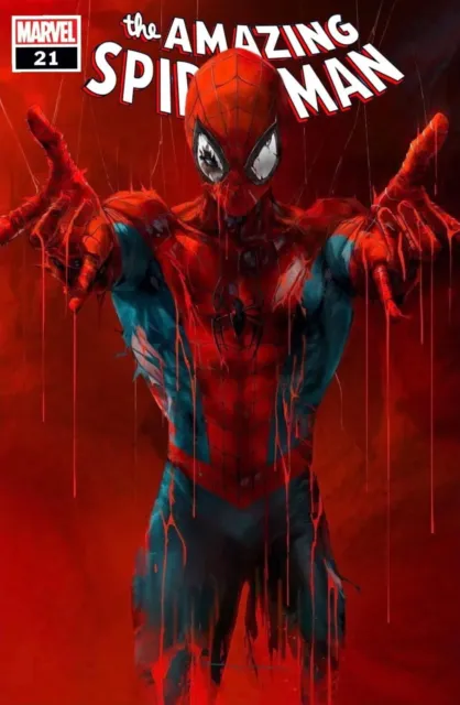 🔥 Amazing Spider-Man #21 Ivan Tao Drip  Trade Dress Variant Nm!