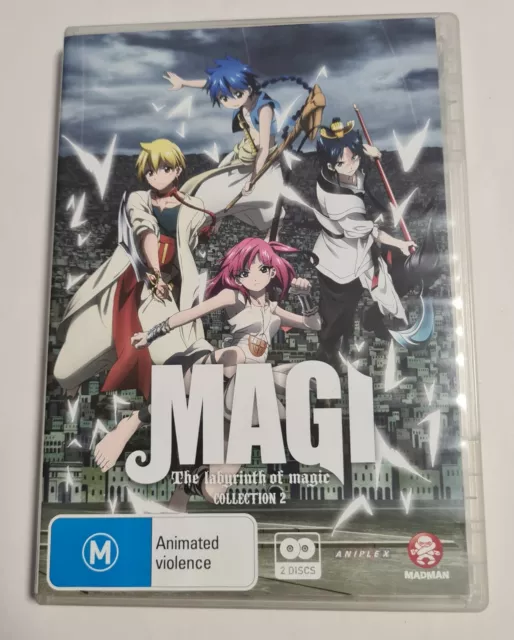 Magi: The Labyrinth of Magic: Season 1 2 3 (Vol.1 - 63 End) ~ All Region ~  New