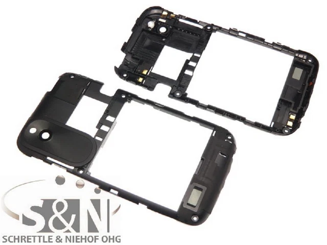 HTC Desire X Étui Moyen Boîtier Appareil Photo Lentille Cadre Noir