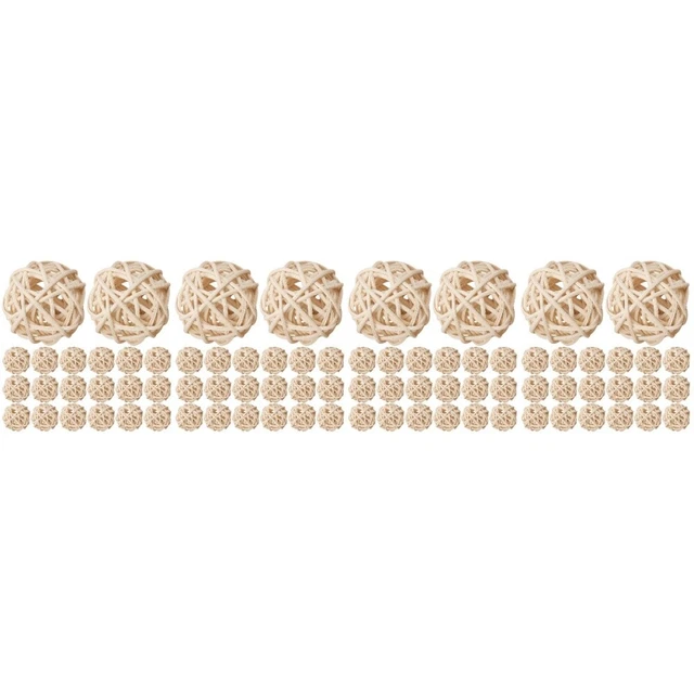 80 pcs Flower Vase Oil Diffuser DIY Decorative Balls Aromatherapy Sticks