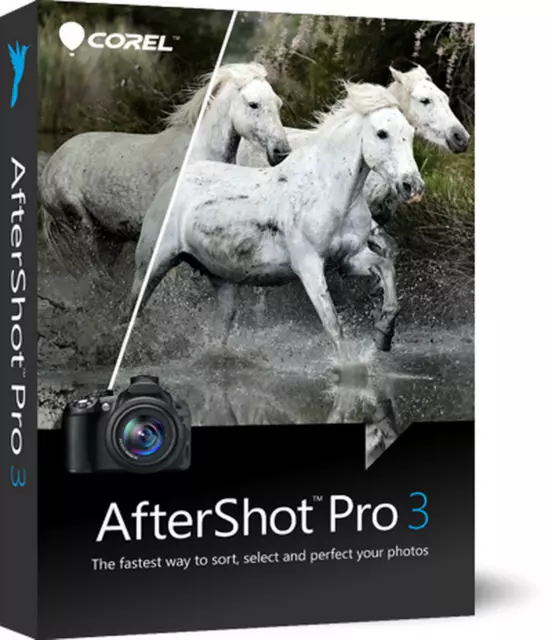 Corel Aftershot Pro 3 - RAW Photo Editor - Lifetime License 2 Devices