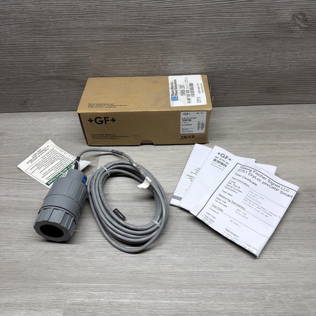GF Signet 3-2751-2 In-Line pH/ORP Sensor Body, for 9900 or 9950