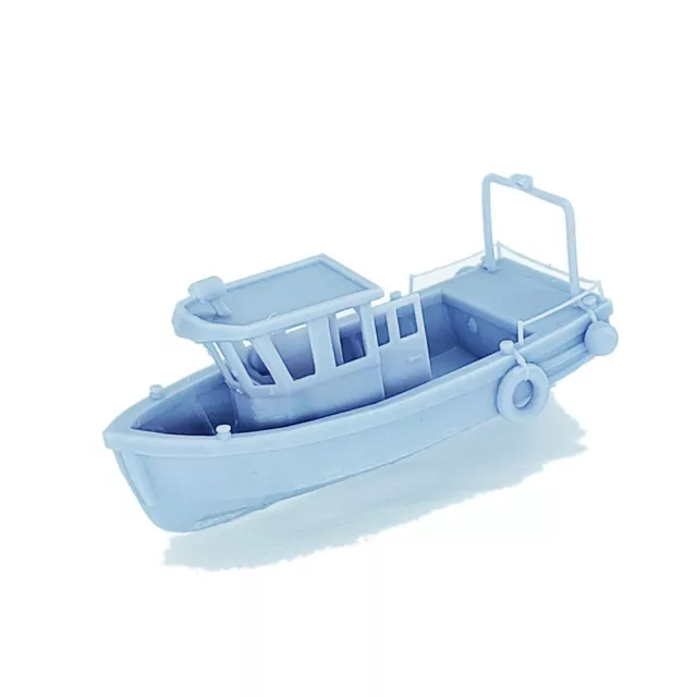 Outland Models Railway Scenery Fishing Boat 1:87 HO Gauge