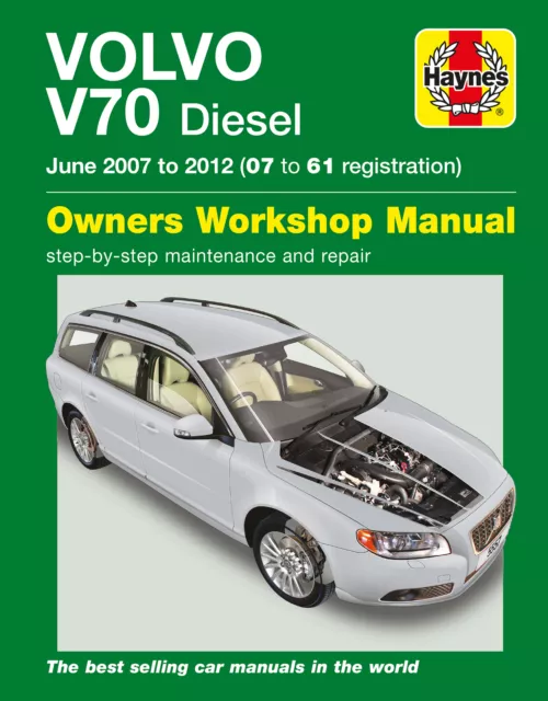 Volvo V70 Diesel (June 07 – 12) Haynes Repair Manual (Paperback)