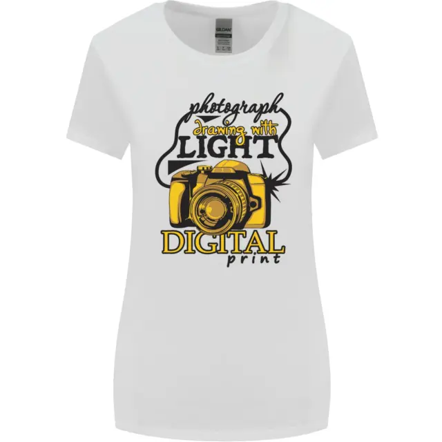 Photography Drawing With Light Photographer Womens Wider Cut T-Shirt