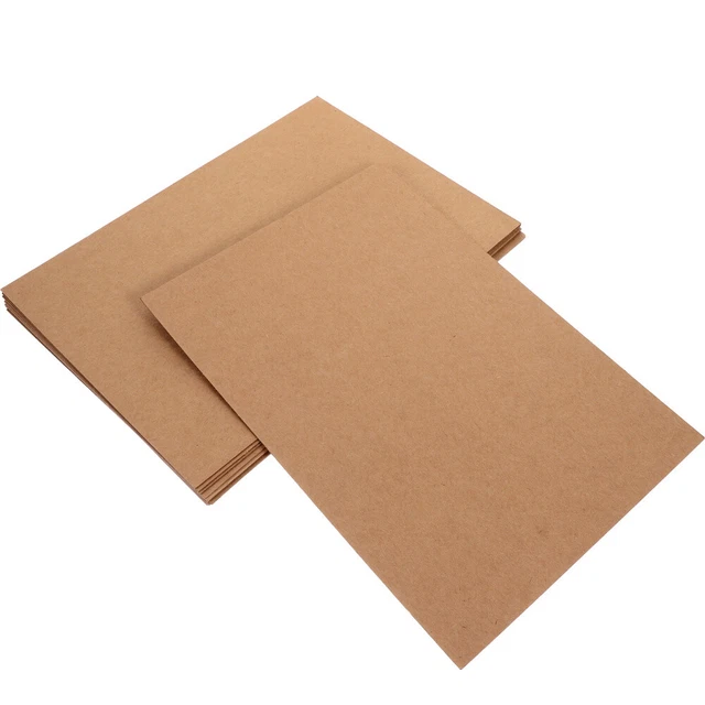 10 feuilles de peinture vide de carton de papier cartonateur de peinture de