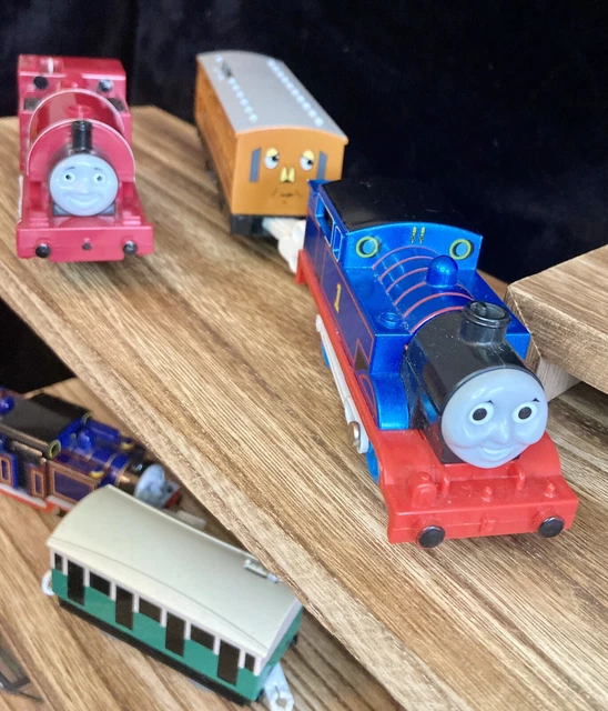 Mac Engine Thomas THOMAS & FRIENDS TrackMaster Thomas Skarloey Mighty Mac Train & Coachs ...