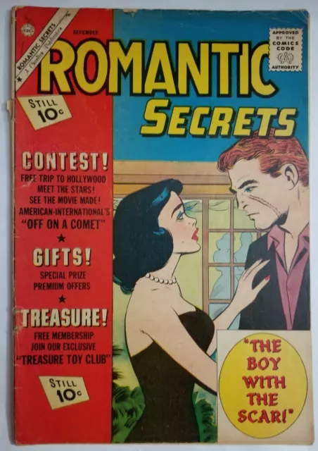 Romantic Secrets #36 (Charlton Comics, 1961) Silver Age Romance Comic