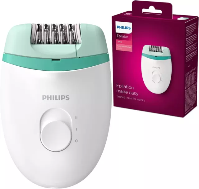 Philips Satinelle Essential Corded Compact Epilator - BRE224/00