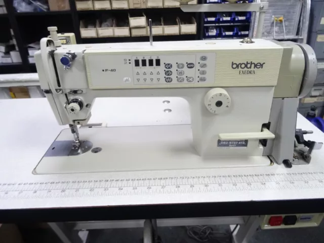 Brother Industrial Sewing Machine Auto Thread Cut,  B737 F40 Fully Serviced 7 2