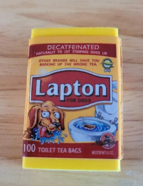Topps Wacky Packages Erasers Series 1 #13 Lapton Lipton