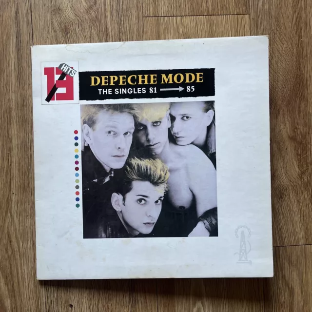 Depeche Mode-  The Singles 81-85 - Vinyl Album 1985 UK Pressing - Compilation