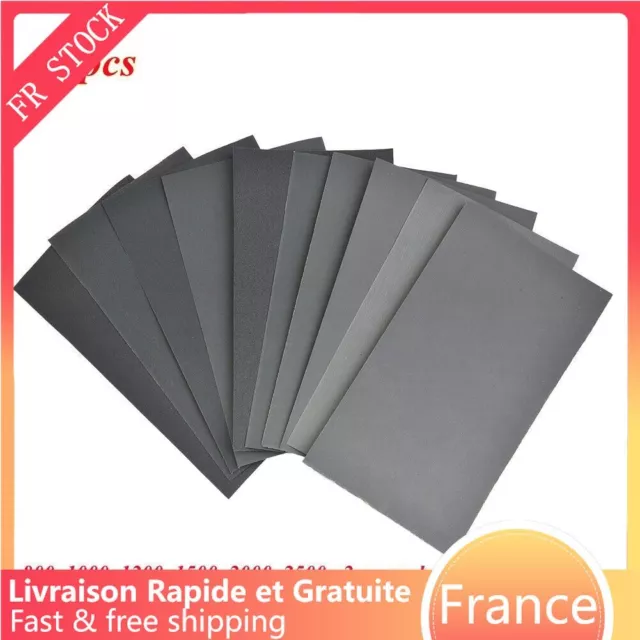 15pcs/Set 400 600 3000 800 1000 1200 1500 200 0 2500 Grit Sandpaper Wet/Dry