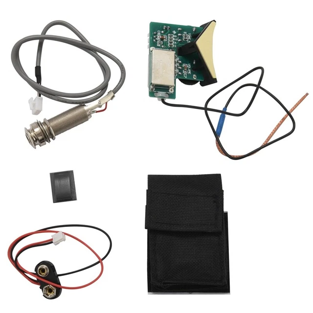 3X3X(Under  Piezo Pickup Onboard Preamp System for Acoustic Guitar L5L8)
