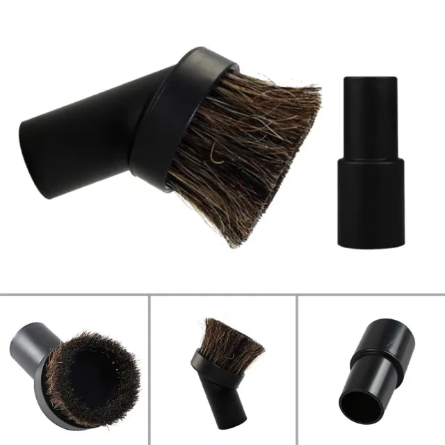 Vacuum Cleaner Brush With 36mm Long Horse Hair and Adapter for 32 35mm Diameter