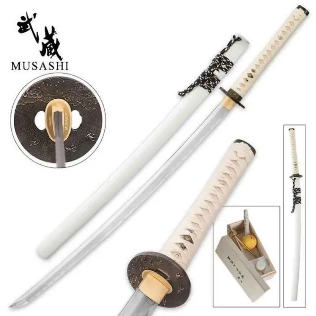 Musashi Sokojikara Falcon Katana 43" Samurai Sword with Scabbard Collectible
