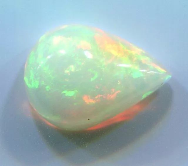 Impresionante piedra preciosa natural etíope Welo Opal pulida 1,95 quilates...