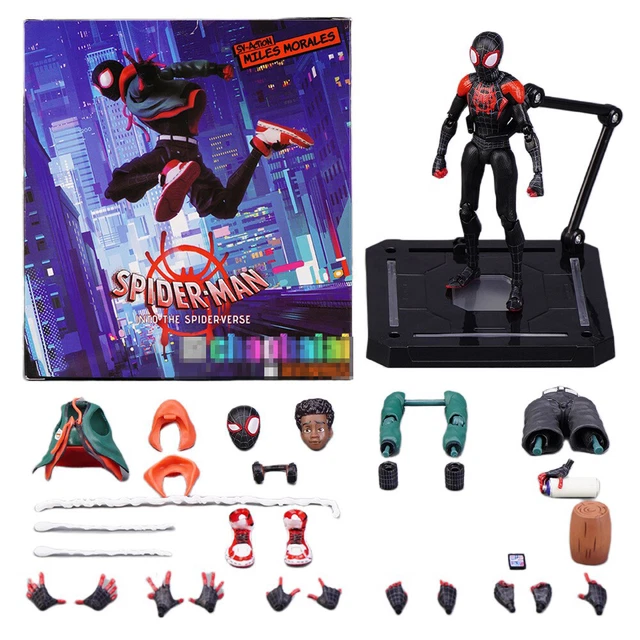 MARVEL SPIDERMAN INTO the SpiderVerse Figures Miles Morales Figure PVC Model 48.99 PicClick MARVEL SPIDERMAN INTO the SpiderVerse Figures Miles Morales Figure PVC Model 48.99 PicClick