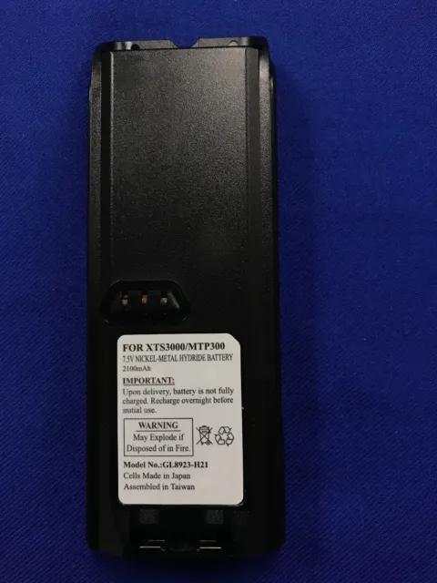 Hitech USA(Japan NIMH Yuasa2.5Ah)for Motorola#NTN8923 XTS3000 XTS3500 MTP300...