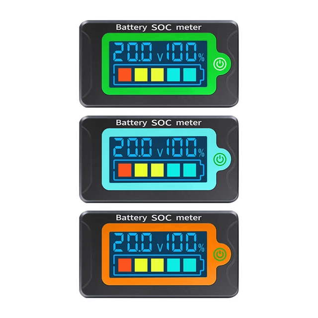 PZM-009 DC8-100V Misuratore di potenza batteria al litio voltmetro rilevatore display LCD