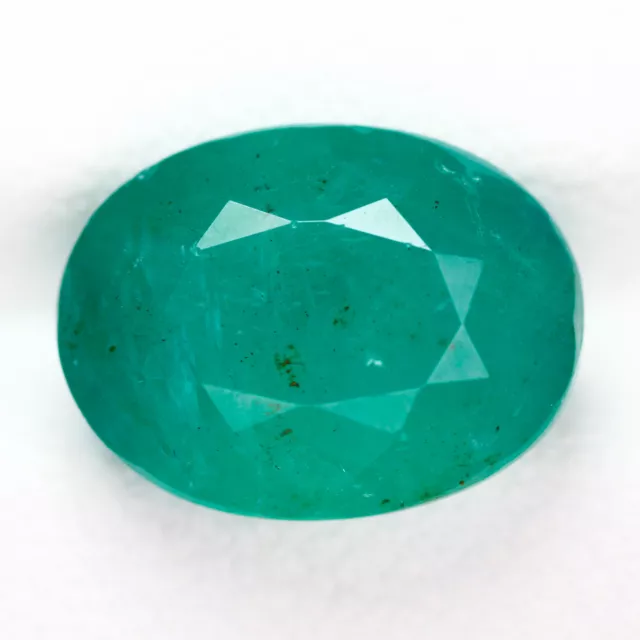 5.50Ct Elegant Oval cut 13 X 10 mm 100% Natural Zambia Green Emerald