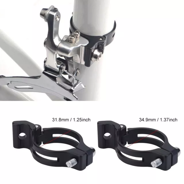 High Quality Bicycle Front Derailleur Brazeon Clamp Band Adapter 31 8/34 9mm