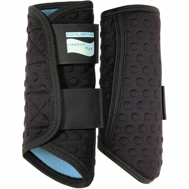 Equilibrium Stretch And Flex Flatwork Horse Boot Exercise Wrap - Black