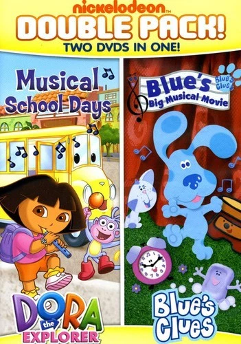 DORA AND BLUE'S Clues Double Feature: Dora Musical School Days AndBlue ...