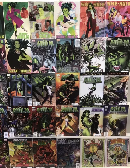 Marvel Comics She-Hulk Comic Book Lot Of 35 3