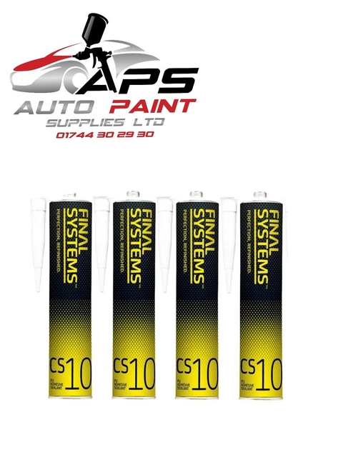 x4 Polyurethan PU Auto Karosserie Naht Versiegelung Kleber weiß NICHT Upol Tigerseal