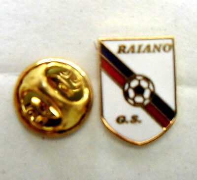 CALCIO football vecchia spilla distintivo pin G S VESPOLATE Trentino Adige 