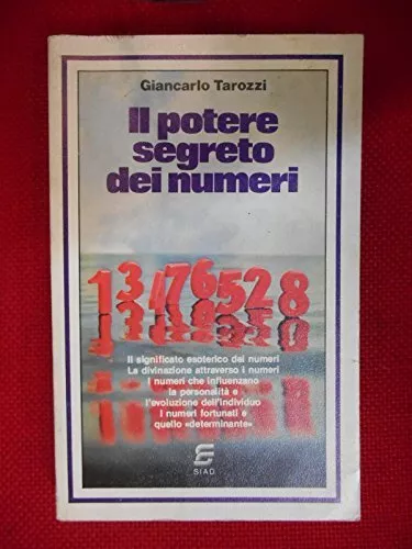 potere segreto dei numeri tarozzi giancarlo B00EZAIQNY
