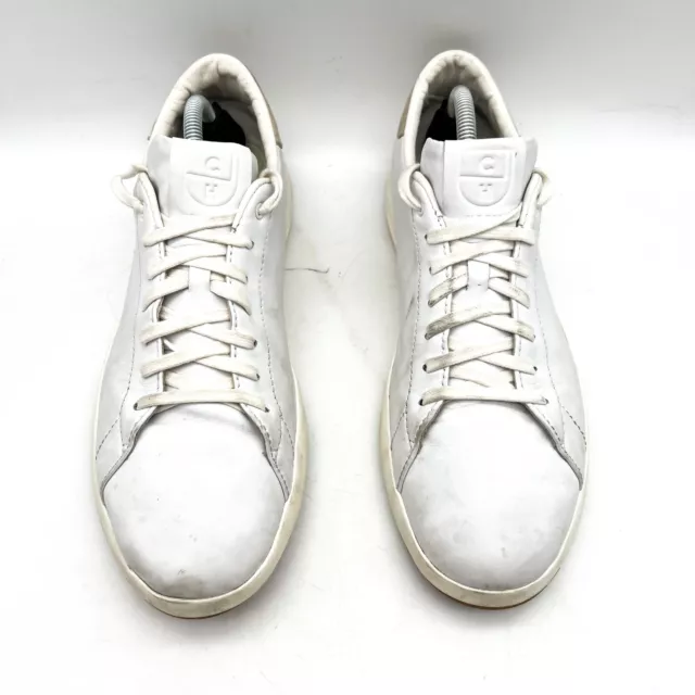 COLE HAAN SHOES Mens Size 10 M GrandPro Tennis Sneakers Synthetic White ...