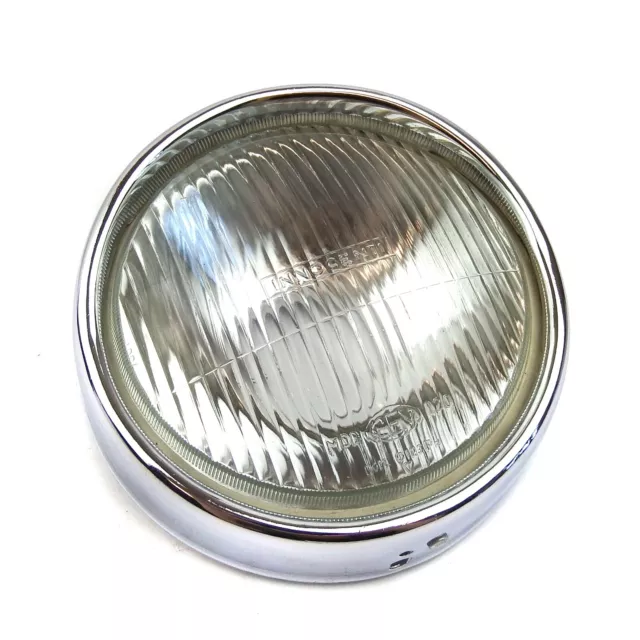 Lambretta Series 2 Li TV Headlight Unit Lamp with Rim