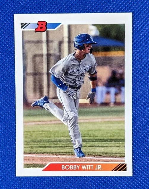 2020 Bowman Heritage Prospects #BHP-25 Bobby Witt Jr. Image Variation SP