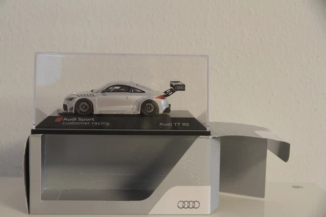 1:43 AUDI TTS Coupe Sepang Blau 2014 Audi Ovp Extrem Selten
