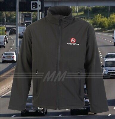 vauxhall mm Jacket Softshell Car Coat Embroidered Logo Water Repellent