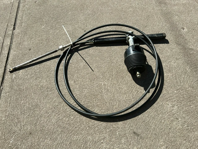 Teleflex Marine Boat Steering rack with 15ft cable
