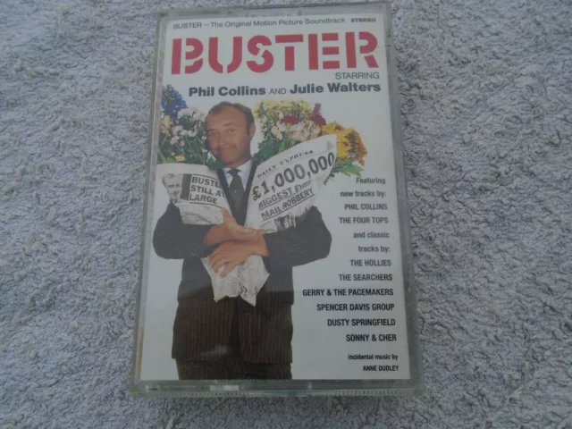 Buster OST Phil Collins Four Tops Dusty Sonny & Cher + Kassettenband