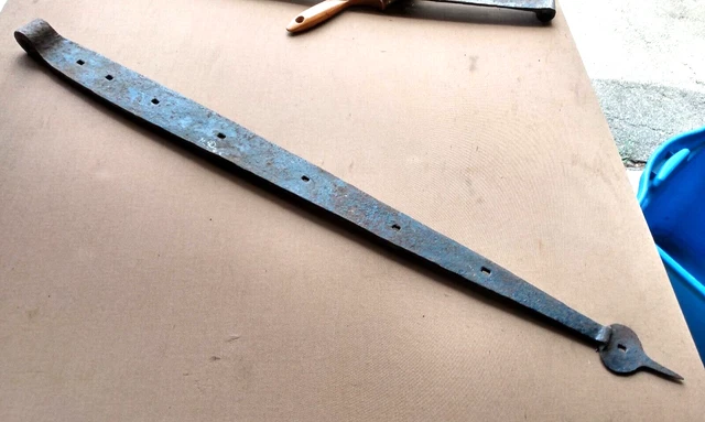 Antique 35" Barn Door Strap Hinge