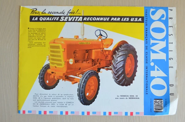 Catalogue de pièces de rechange pour tracteur Renault d30 - Collection