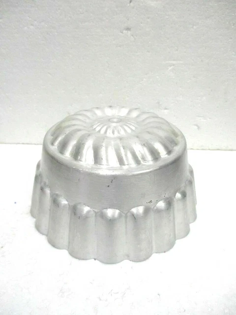 Moule à Gâteau Rond En Aluminium Vintage - Diamètre 23 Cm - Occasion