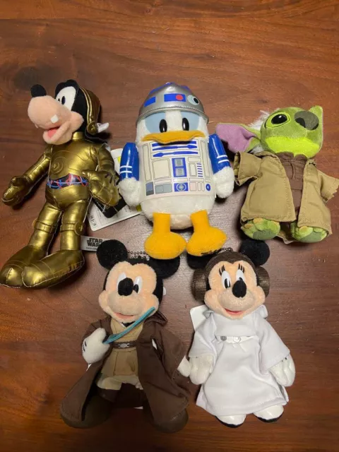 Disney Parks Mickey Mouse & Friends STAR WARS Plush Doll  Tokyo Disneyland Japan