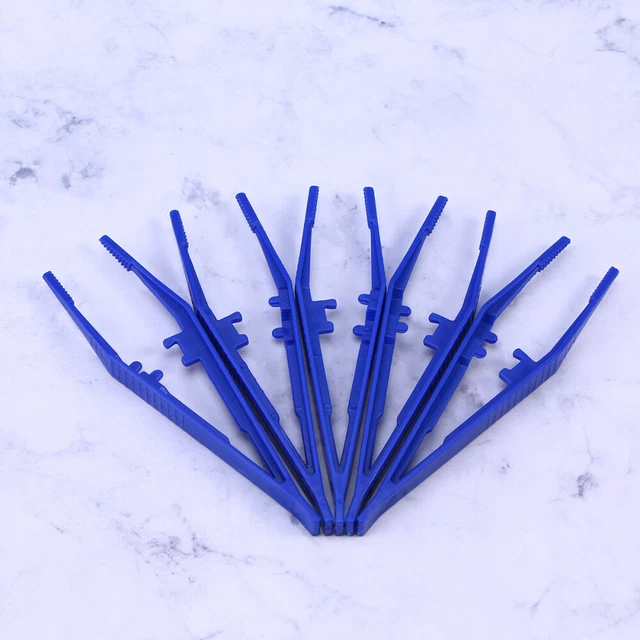 20 piezas M pinzas artesanales colores pequeños cuentas de plástico de colores pequeños para proyectos infantiles