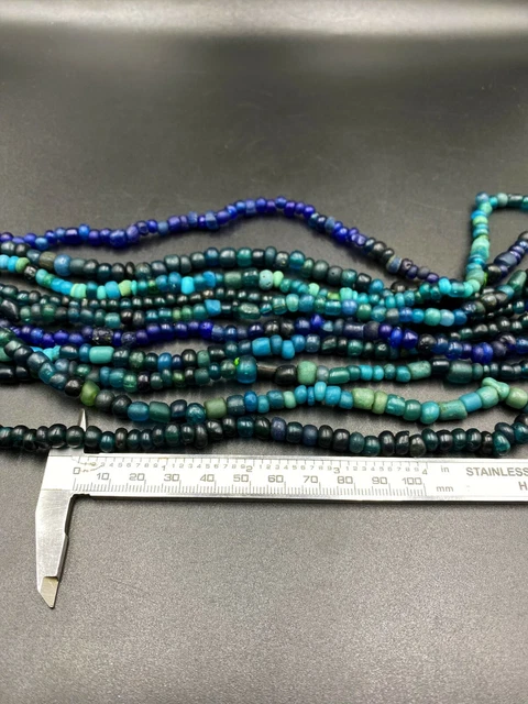Old Ancient Antique Glass Beads From Ancient Pyu culture period  from Burma 5