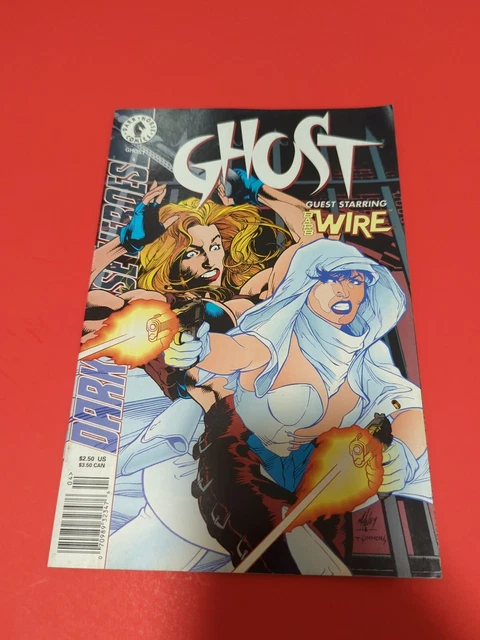 Dark Horse Comics Ghost Comic Book Issue #4  Barb Wire (1995) RARE NEWSTAND (B1)