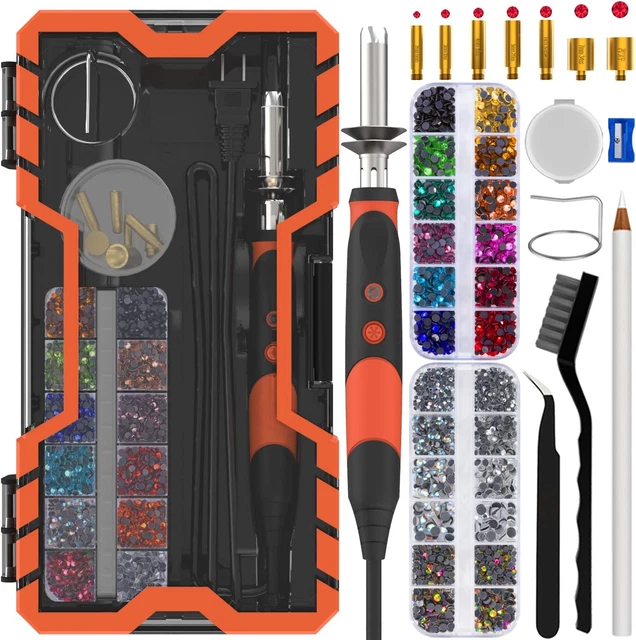 Kit deslumbrante de herramienta aplicador de estrás aplicador fijo caliente